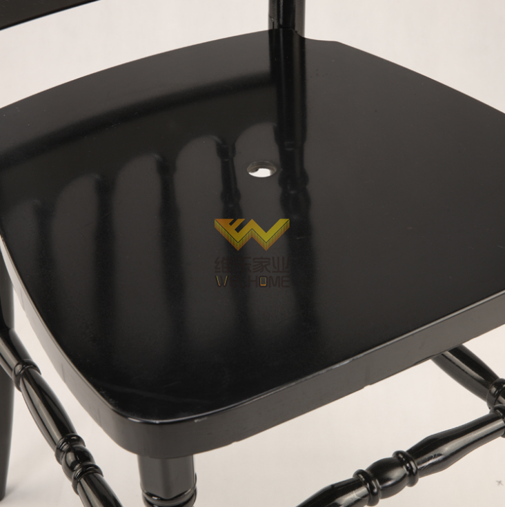 Black Resin PC Napoleon chair for evevt 
